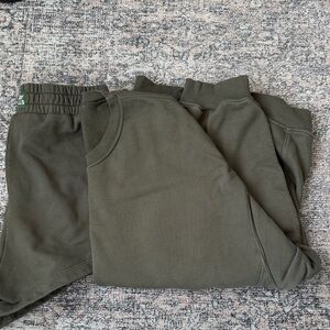 Daily Drills Olive Green Sweatshirt